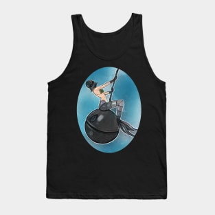 Sci-fi Mermaid Wrecking Ball Tank Top